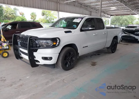 2022 Ram 1500 Big Horn 4X2 6'4 Box from USA, damaged, VIN 1C6RREBG9NN190306